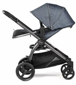 Agio By Peg Perego Z4 Stroller + Bassinet Bundle - Mirage Blue -Babyzen || Baby Jogger Shop agio by peg perego z4 stroller bassinet bundle mirage blue 148
