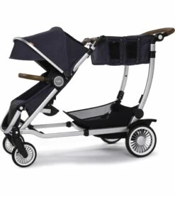 Austlen Entourage Stroller - Silver / Navy 11 Austlen Entourage Stroller - Silver / Navy -Babyzen || Baby Jogger Shop austlen entourage stroller silver navy 312