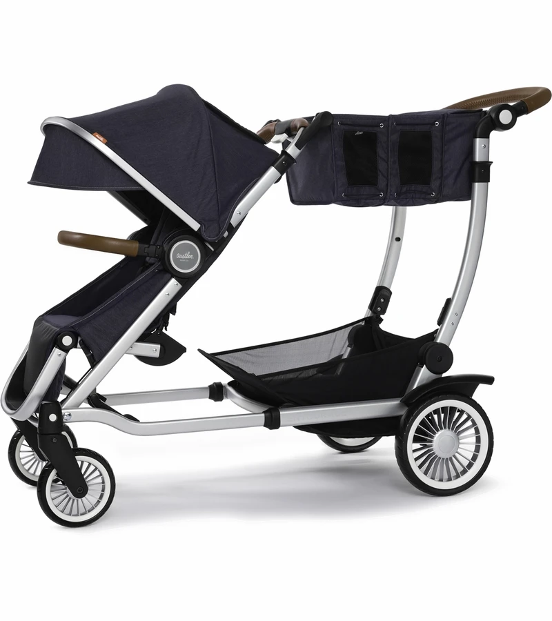 Austlen Entourage Stroller - Silver / Navy 5 Austlen Entourage Stroller - Silver / Navy - Image 3