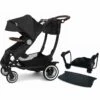 Austlen Entourage Stroller & Sit+Stand Jump Seat - Black / Black -Babyzen || Baby Jogger Shop austlen entourage stroller sit stand jump seat black black 202