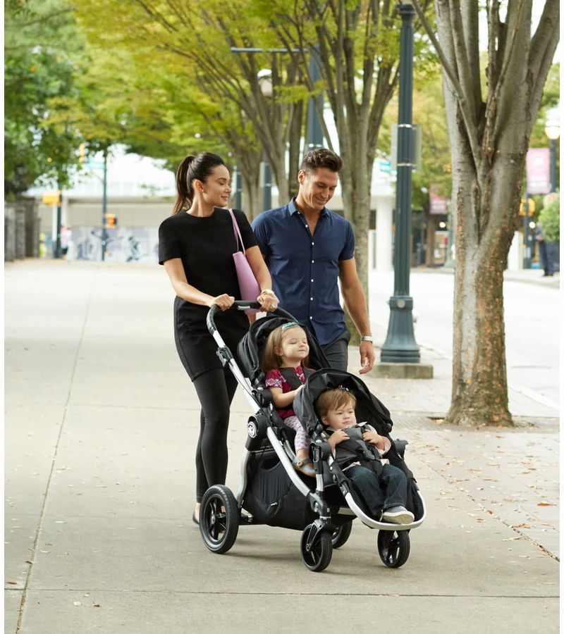 Baby Jogger 2019 / 2020 City Select Double Stroller - Slate 4 Baby Jogger 2019 / 2020 City Select Double Stroller - Slate - Image 2