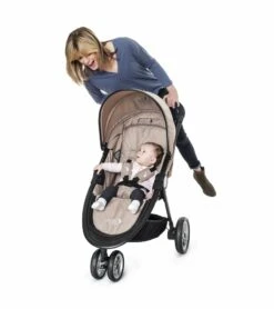 Baby Jogger City Lite Compact Stroller - Tan -Babyzen || Baby Jogger Shop baby jogger city lite compact stroller tan 37