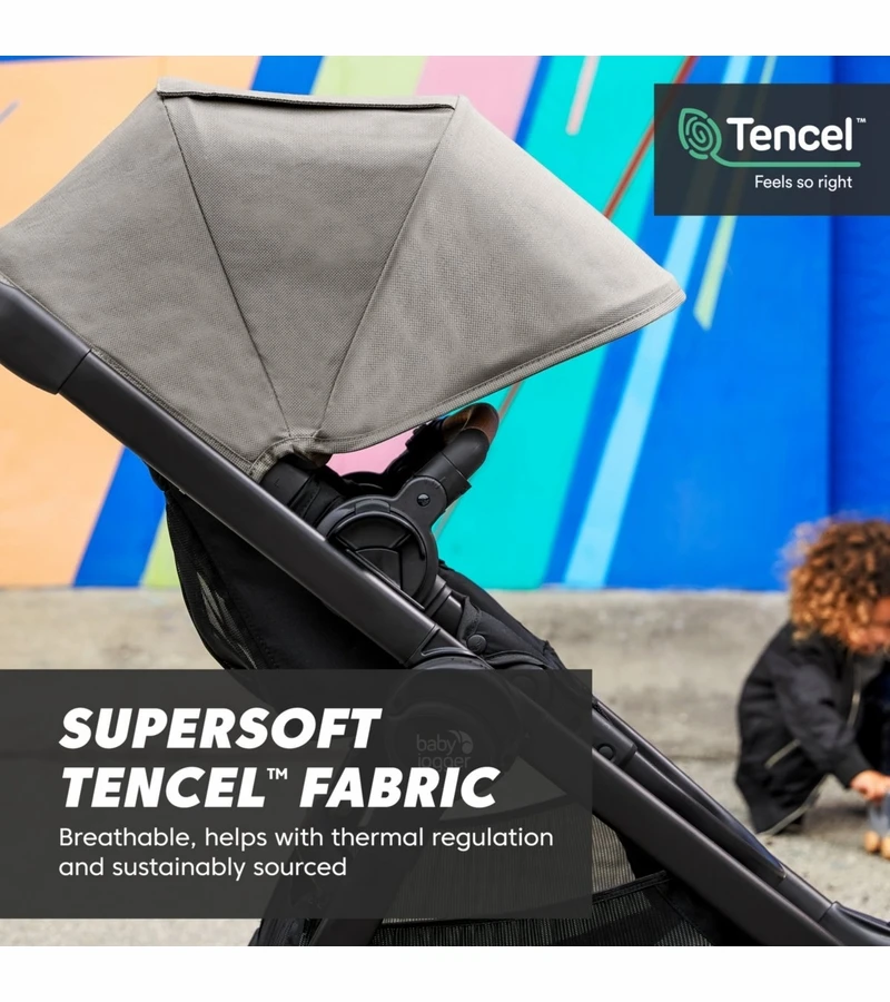 Baby Jogger City Select 2 Double Stroller Bundle - Eco Collection - Harbor Grey 5 Baby Jogger City Select 2 Double Stroller Bundle - Eco Collection - Harbor Grey - Image 3