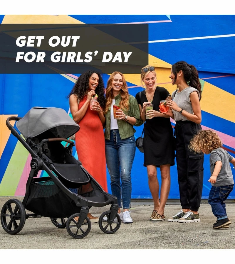 Baby Jogger City Select 2 Double Stroller Bundle - Eco Collection - Pure Mulberry 6 Baby Jogger City Select 2 Double Stroller Bundle - Eco Collection - Pure Mulberry - Image 4