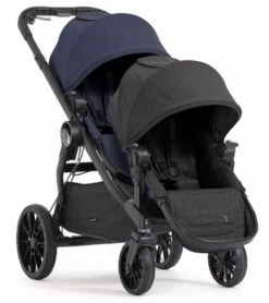Baby Jogger City Select Lux Double Stroller - Indigo / Granite