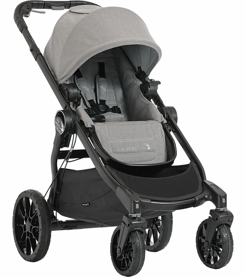 Baby Jogger City Select Lux Double Stroller - Slate / Granite 4 Baby Jogger City Select Lux Double Stroller - Slate / Granite - Image 2