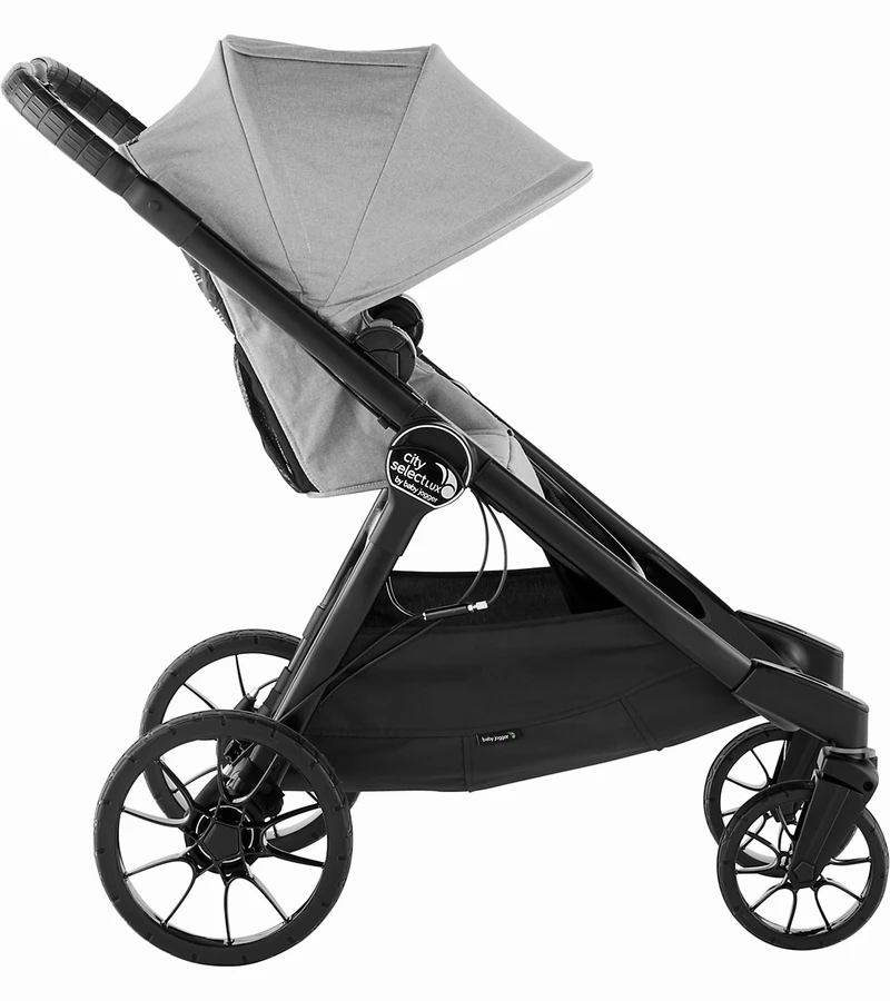 Baby Jogger City Select Lux Double Stroller - Slate / Granite 5 Baby Jogger City Select Lux Double Stroller - Slate / Granite - Image 3