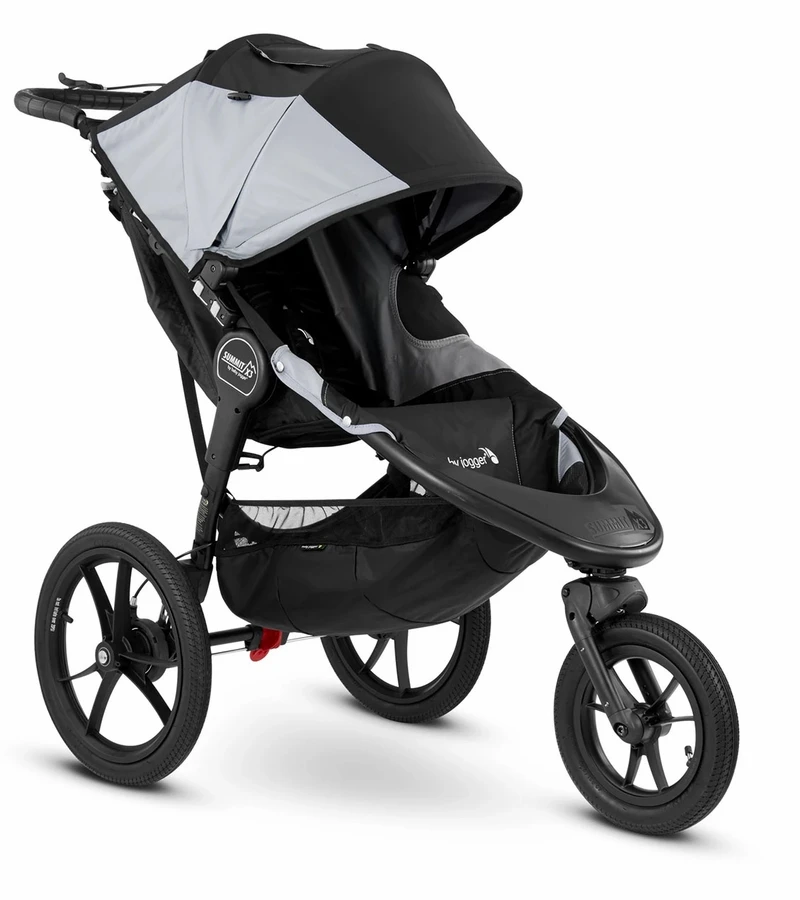 Baby Jogger Summit X3 Single Jogging Stroller - Black / Gray 3 Baby Jogger Summit X3 Single Jogging Stroller - Black / Gray