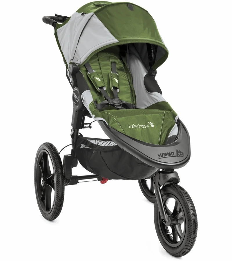Baby Jogger Summit X3 Single - Green/Gray 3 Baby Jogger Summit X3 Single - Green/Gray