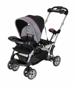 Baby Trend Sit N' Stand Ultra Stroller - Millennium Raspberry