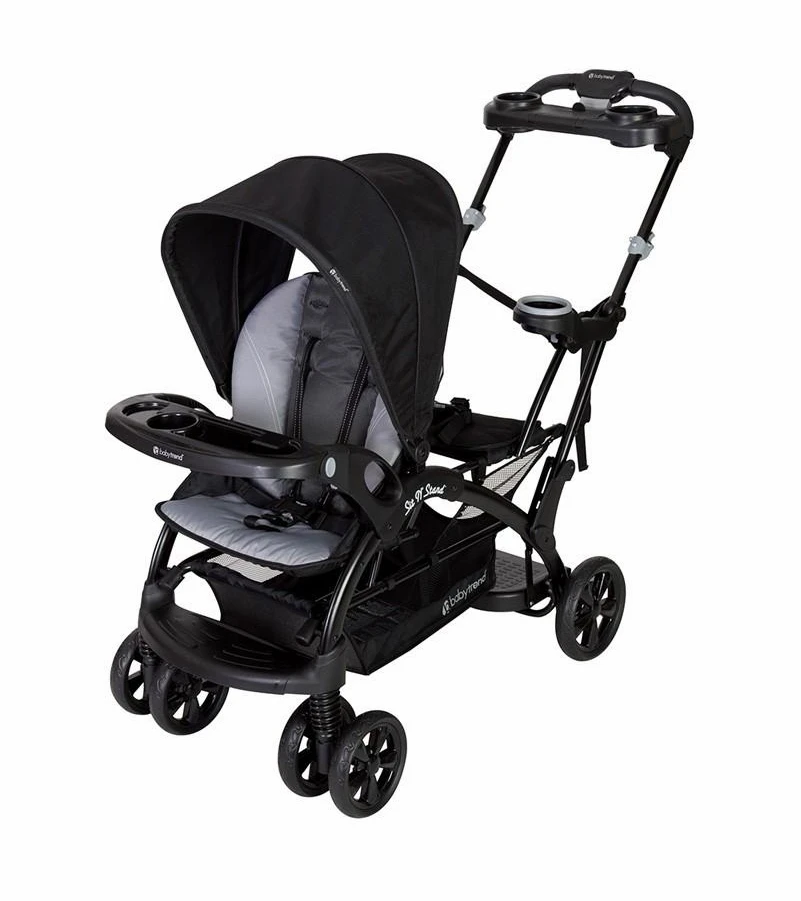 Baby Trend Sit N' Stand Ultra Stroller - Moonstruck 3 Baby Trend Sit N' Stand Ultra Stroller - Moonstruck