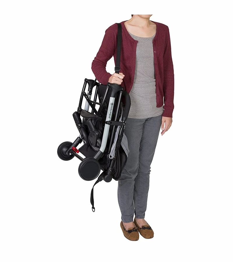 Baby Trend Tri-Fold Mini Stroller - Pebble 6 Baby Trend Tri-Fold Mini Stroller - Pebble - Image 4