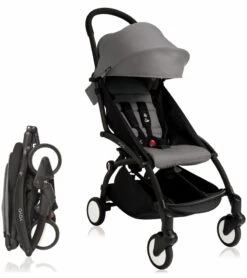 Babyzen 2018 / 2019 Yoyo+ 6+ Compact Stroller - Black / Grey