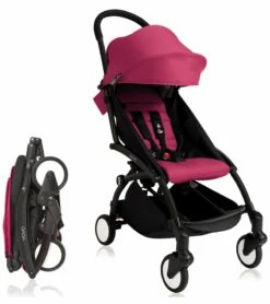 Babyzen 2018 / 2019 Yoyo+ 6+ Compact Stroller - Black / Pink