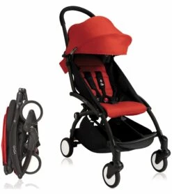 Babyzen 2018 / 2019 Yoyo+ 6+ Compact Stroller - Black / Red