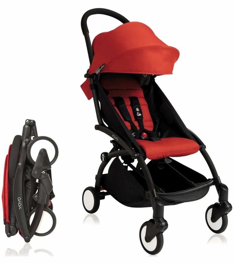 Babyzen 2018 / 2019 Yoyo+ 6+ Compact Stroller - Black / Red 3 Babyzen 2018 / 2019 Yoyo+ 6+ Compact Stroller - Black / Red