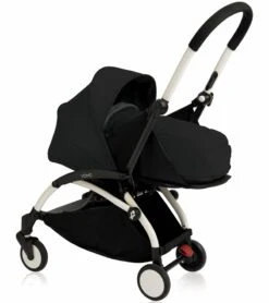 Babyzen 2018 Yoyo+ 0+ Newborn Compact Stroller - White / Black