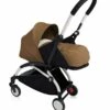 Babyzen 2019 Yoyo+ 0+ Newborn Compact Stroller - White / Toffee -Babyzen || Baby Jogger Shop babyzen 2019 yoyo 0 newborn compact stroller white toffee 23