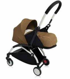 Babyzen || Baby Jogger Shop 23 Babyzen 2019 Yoyo+ 0+ Newborn Compact Stroller - White / Toffee