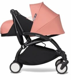 Babyzen YOYO2 Ultra Compact 0+ Stroller - Black / Ginger -Babyzen || Baby Jogger Shop babyzen yoyo2 0 strollers 36