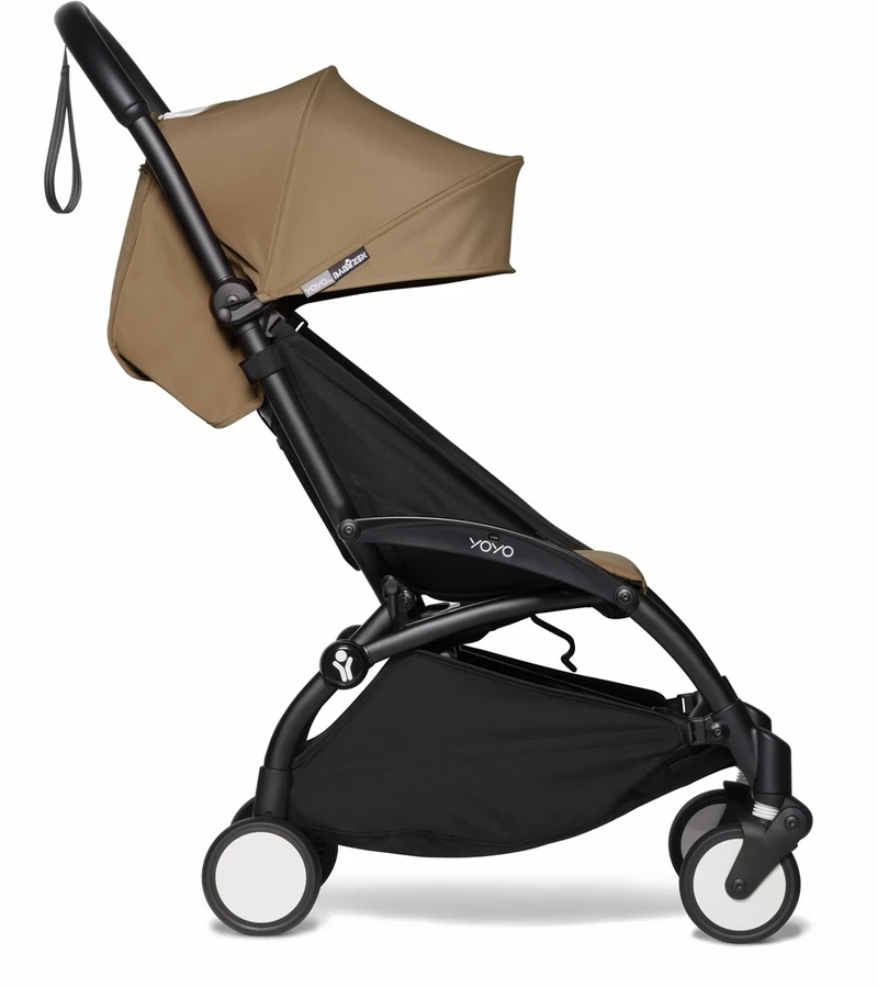 Babyzen YOYO2 Ultra Compact 6+ Stroller - Black / Toffee 4 Babyzen YOYO2 Ultra Compact 6+ Stroller - Black / Toffee - Image 2