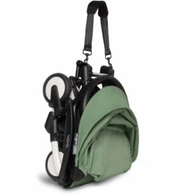 Babyzen YOYO2 Ultra Compact Complete 0+/6+ Stroller - White / Peppermint -Babyzen || Baby Jogger Shop babyzen yoyo2 6 clek liingo travel system white peppermint 186