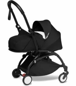 Babyzen YOYO2 Ultra Compact Complete 0+/6+ Stroller - Black / Black -Babyzen || Baby Jogger Shop babyzen yoyo2 ultra compact 0 stroller black 45