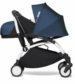 Babyzen YOYO2 Ultra Compact 0+ Stroller - White / Air France Blue -Babyzen || Baby Jogger Shop babyzen yoyo2 ultra compact 0 stroller white air france blue 47