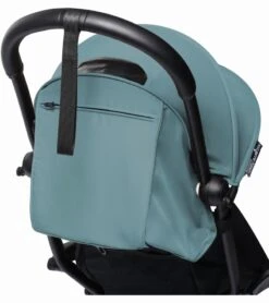 Babyzen YOYO2 Ultra Compact 6+ Stroller (One Box) - Black / Aqua -Babyzen || Baby Jogger Shop babyzen yoyo2 ultra compact 6 stroller one box black aqua 86