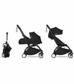 Babyzen YOYO2 Ultra Compact Complete 0+/6+ Stroller - Black / Black