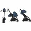 Babyzen YOYO2 Ultra Compact Complete 0+/6+ Stroller & Rolling Bag Bundle - Black/Air France Blue -Babyzen || Baby Jogger Shop babyzen yoyo2 ultra compact complete 0 6 stroller rolling bag bundle black air france blue 133