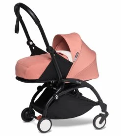 Babyzen YOYO2 Ultra Compact Complete 0+/6+ Stroller & Rolling Bag Bundle - Black/Ginger -Babyzen || Baby Jogger Shop babyzen yoyo2 ultra compact complete 0 6 stroller rolling bag bundle black ginger 134