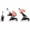 Babyzen YOYO2 Ultra Compact Complete 0+/6+ Stroller - White / Ginger -Babyzen || Baby Jogger Shop babyzen yoyo2 ultra compact complete 0 6 stroller white ginger 173