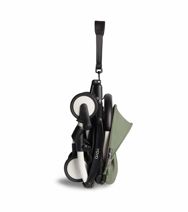 Babyzen YOYO2 Ultra Compact Complete 6+ Stroller & Rolling Bag Bundle - White / Olive 7 Babyzen YOYO2 Ultra Compact Complete 6+ Stroller & Rolling Bag Bundle - White / Olive - Image 5