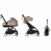 Babyzen YOYO2 Ultra Compact Complete 6+ Stroller With Bassinet - Black/Taupe -Babyzen || Baby Jogger Shop babyzen yoyo2 ultra compact complete 6 stroller with bassinet black taupe 86