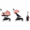 Babyzen YOYO2 Ultra Compact Complete 6+ Stroller With Bassinet Bundle - White/Ginger -Babyzen || Baby Jogger Shop babyzen yoyo2 ultra compact complete 6 stroller with bassinet bundle white ginger 86