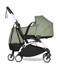 Babyzen YOYO2 Ultra Compact Complete 6+ Stroller With Bassinet & Rolling Bag Bundle - White / Olive 14 Babyzen YOYO2 Ultra Compact Complete 6+ Stroller With Bassinet & Rolling Bag Bundle - White / Olive -Babyzen || Baby Jogger Shop babyzen yoyo2 ultra compact complete 6 stroller with bassinet rolling bag bundle black olive 113