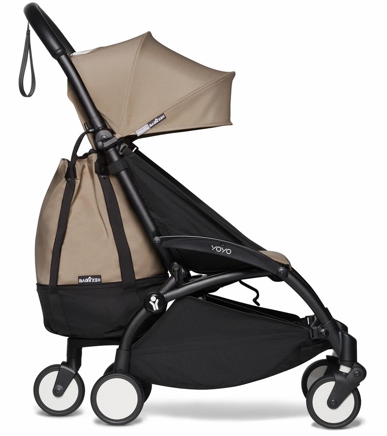 Babyzen YOYO2 Ultra Compact Complete 0+/6+ Stroller & Rolling Bag Bundle - Black/Taupe 5 Babyzen YOYO2 Ultra Compact Complete 0+/6+ Stroller & Rolling Bag Bundle - Black/Taupe - Image 3