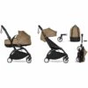 Babyzen YOYO2 Ultra Compact Complete 6+ Stroller With Bassinet & Rolling Bag Bundle - Black/Toffee -Babyzen || Baby Jogger Shop babyzen yoyo2 ultra compact complete 6 stroller with bassinet rolling bag bundle black toffee 81