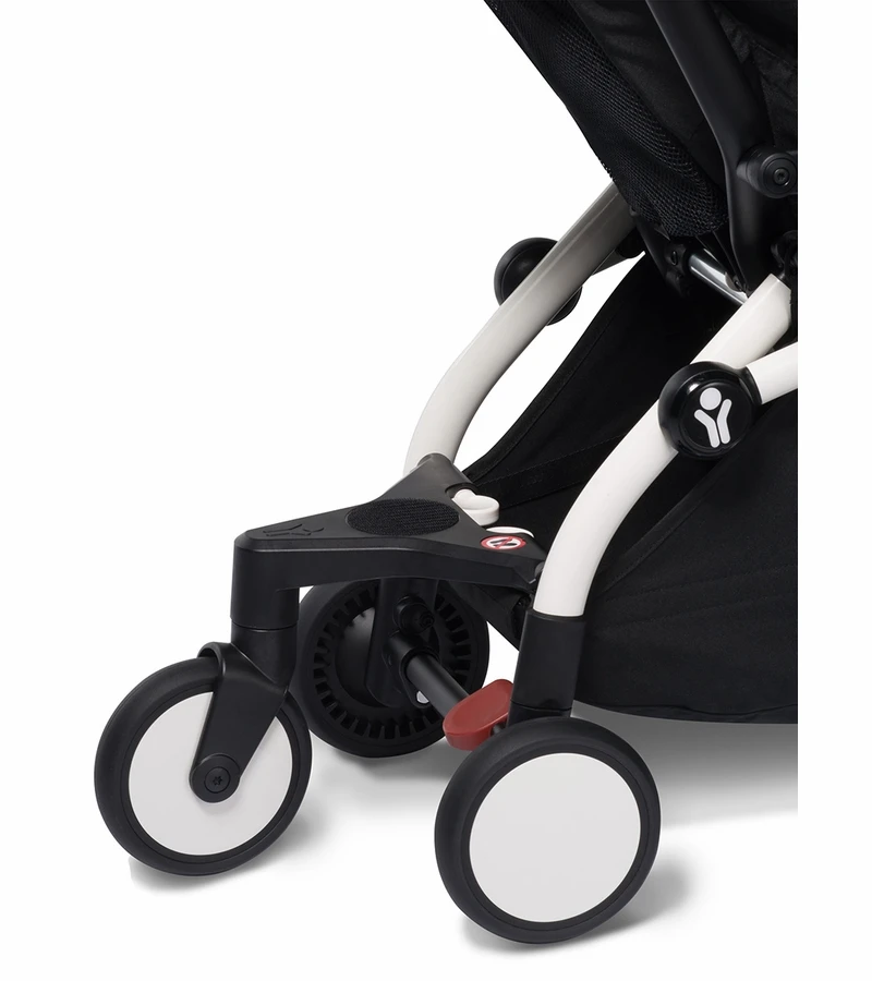 Babyzen YOYO2 Ultra Compact Complete 6+ Stroller With Bassinet & Rolling Bag Bundle - White/Ginger 8 Babyzen YOYO2 Ultra Compact Complete 6+ Stroller With Bassinet & Rolling Bag Bundle - White/Ginger - Image 6