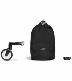 Babyzen YOYO2 Ultra Compact Complete 6+ Stroller & Rolling Bag Bundle - Black/Black -Babyzen || Baby Jogger Shop babyzen yoyo2 ultra compact complete 6 stroller with bassinet rolling bag bundle white black 86