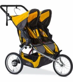 BOB 2017 / 2018 Ironman Duallie Double Jogging Stroller - Yellow