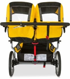 BOB 2017 / 2018 Ironman Duallie Double Jogging Stroller - Yellow -Babyzen || Baby Jogger Shop bob 2017 2018 ironman duallie double jogging stroller yellow 53