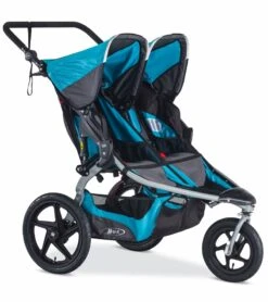 BOB 2017 / 2018 Revolution FLEX 2.0 Duallie Double Jogging Stroller - Lagoon