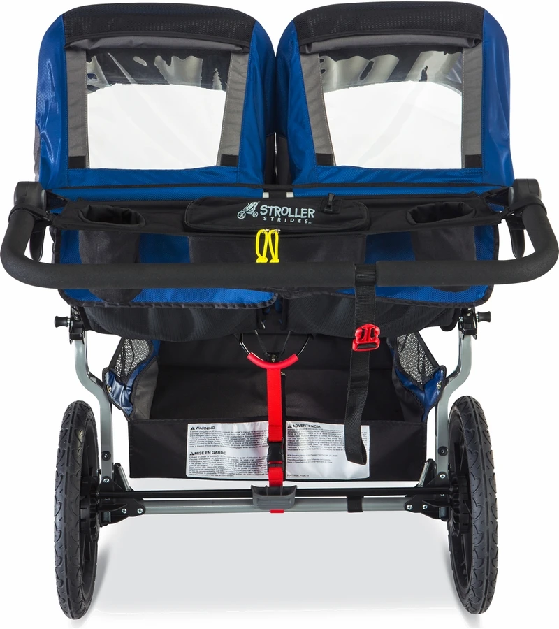 BOB 2017 / 2018 Stroller Strides Fitness Duallie Double Jogging Stroller - Blue 7 BOB 2017 / 2018 Stroller Strides Fitness Duallie Double Jogging Stroller - Blue - Image 5