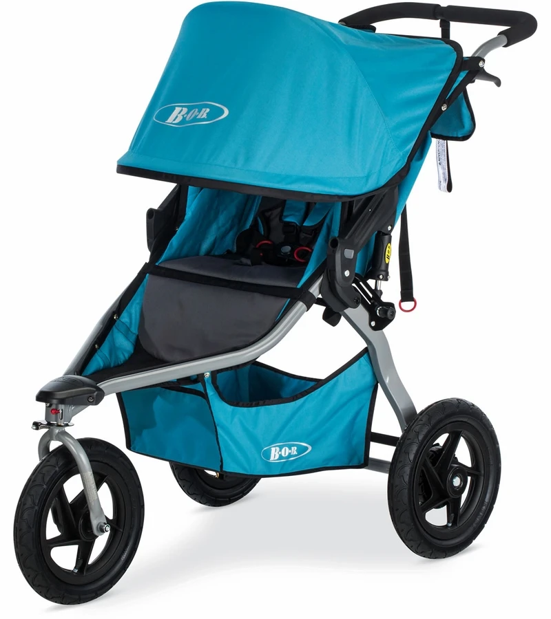 BOB 2018 / 2019 Rambler Single Jogging Stroller - Lagoon 9 BOB 2018 / 2019 Rambler Single Jogging Stroller - Lagoon - Image 7