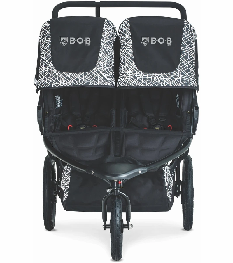 BOB Revolution Flex 3.0 Duallie Double Jogging Stroller - Lunar Black 5 BOB Revolution Flex 3.0 Duallie Double Jogging Stroller - Lunar Black - Image 3