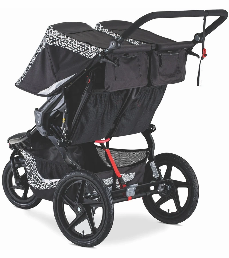 BOB Revolution Flex 3.0 Duallie Double Jogging Stroller - Lunar Black 7 BOB Revolution Flex 3.0 Duallie Double Jogging Stroller - Lunar Black - Image 5