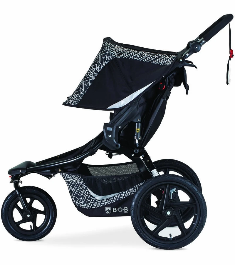 BOB Revolution Flex 3.0 Duallie Double Jogging Stroller - Lunar Black 9 BOB Revolution Flex 3.0 Duallie Double Jogging Stroller - Lunar Black - Image 7