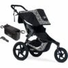 BOB Revolution Flex 3.0 Single Jogging Stroller Bundle - Lunar Black -Babyzen || Baby Jogger Shop bob revolution flex 3 0 single jogging stroller bundle lunar black 46